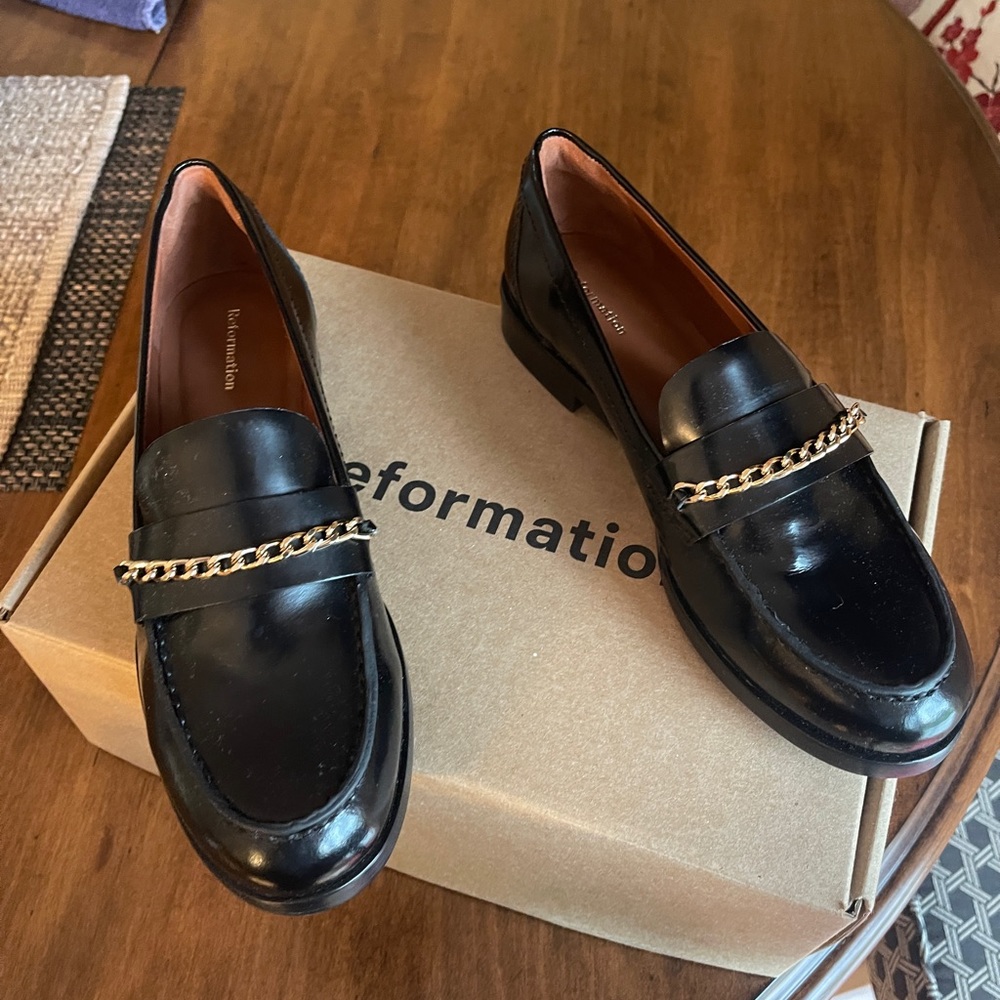 Reformation loafers - never been worn